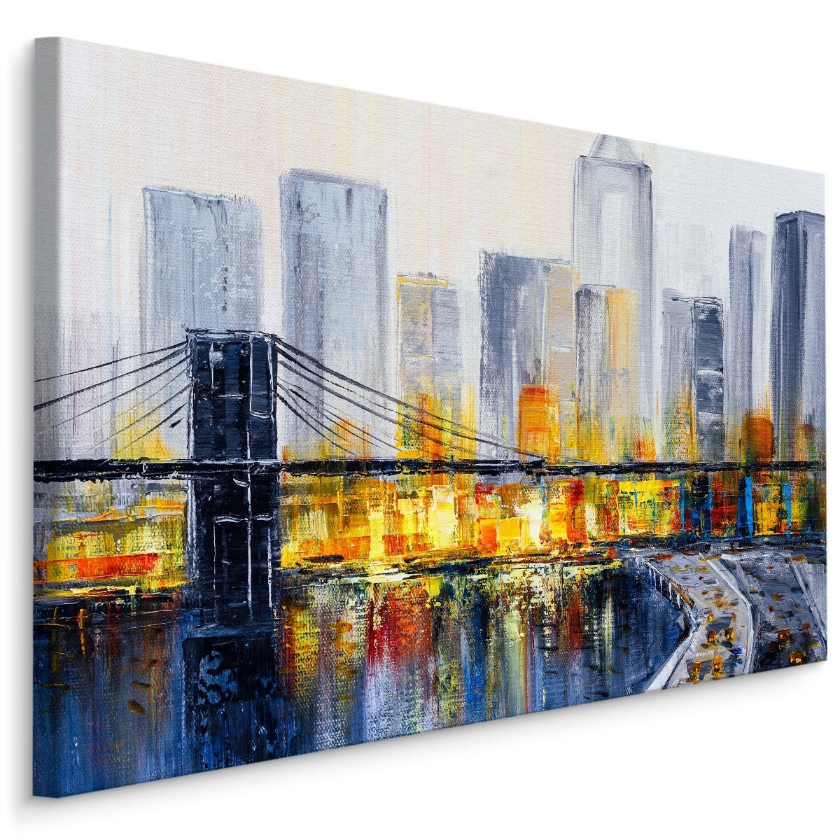New york-panoramaet i abstrakt form