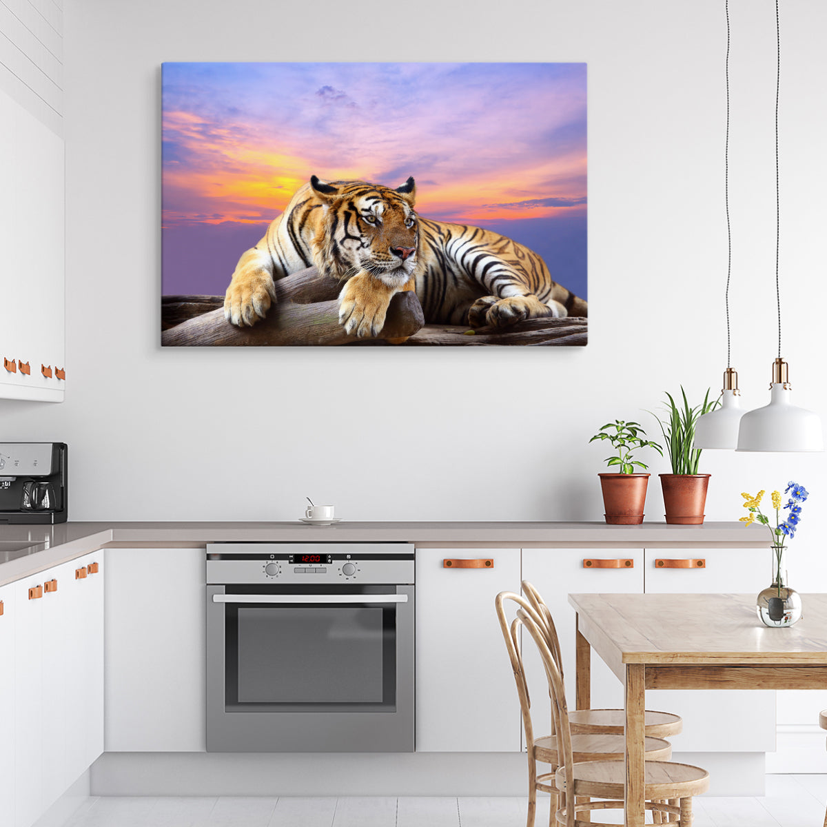 Tiger hviler