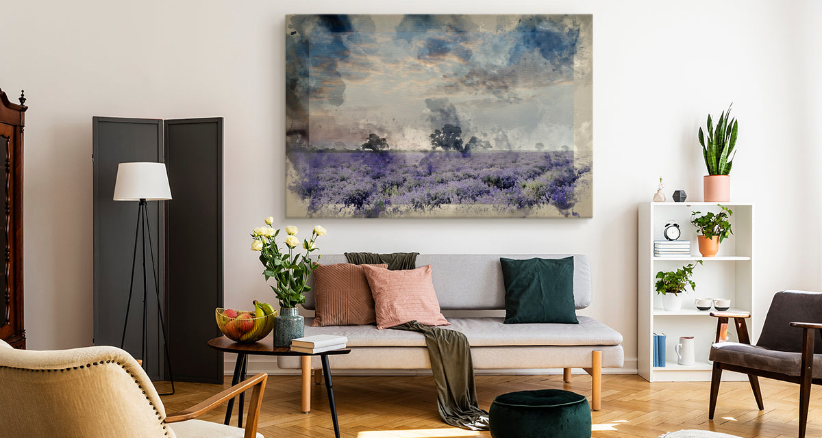 Kunstnerisk lavendelland