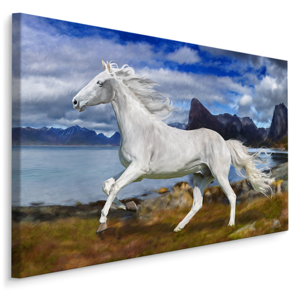 Hest i galopp