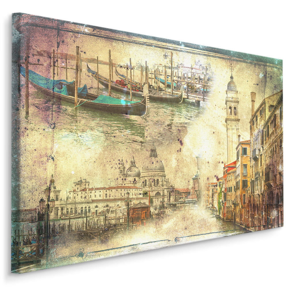 Venezia i vintage stil