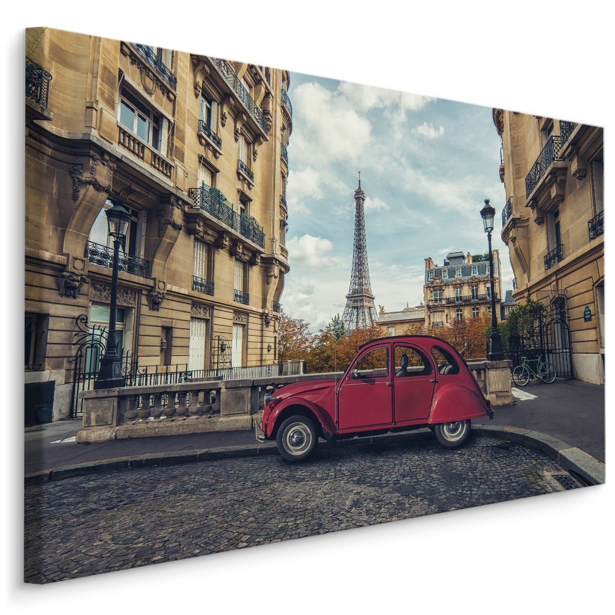 Bil og arkitektur i paris