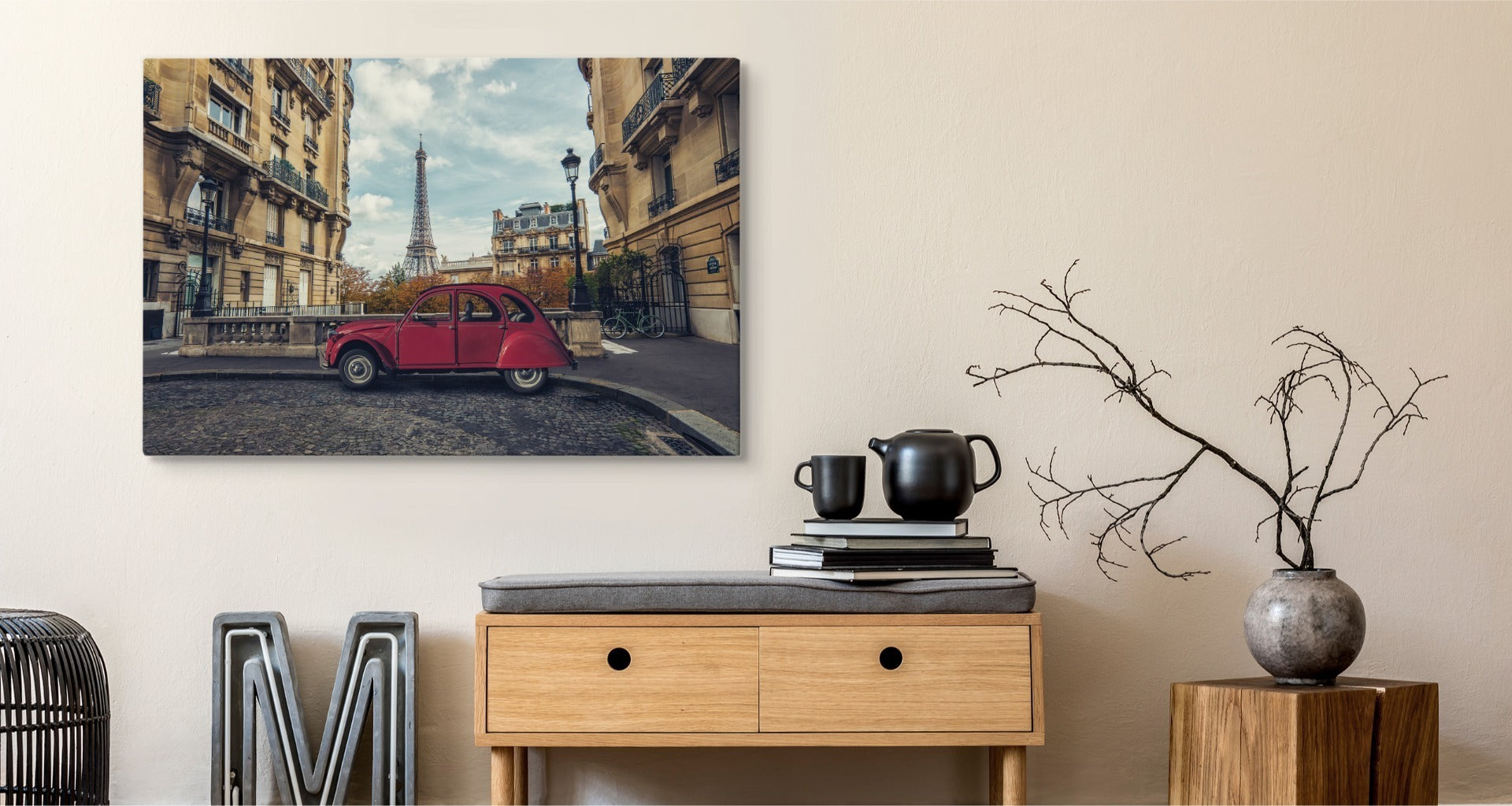 Bil og arkitektur i paris