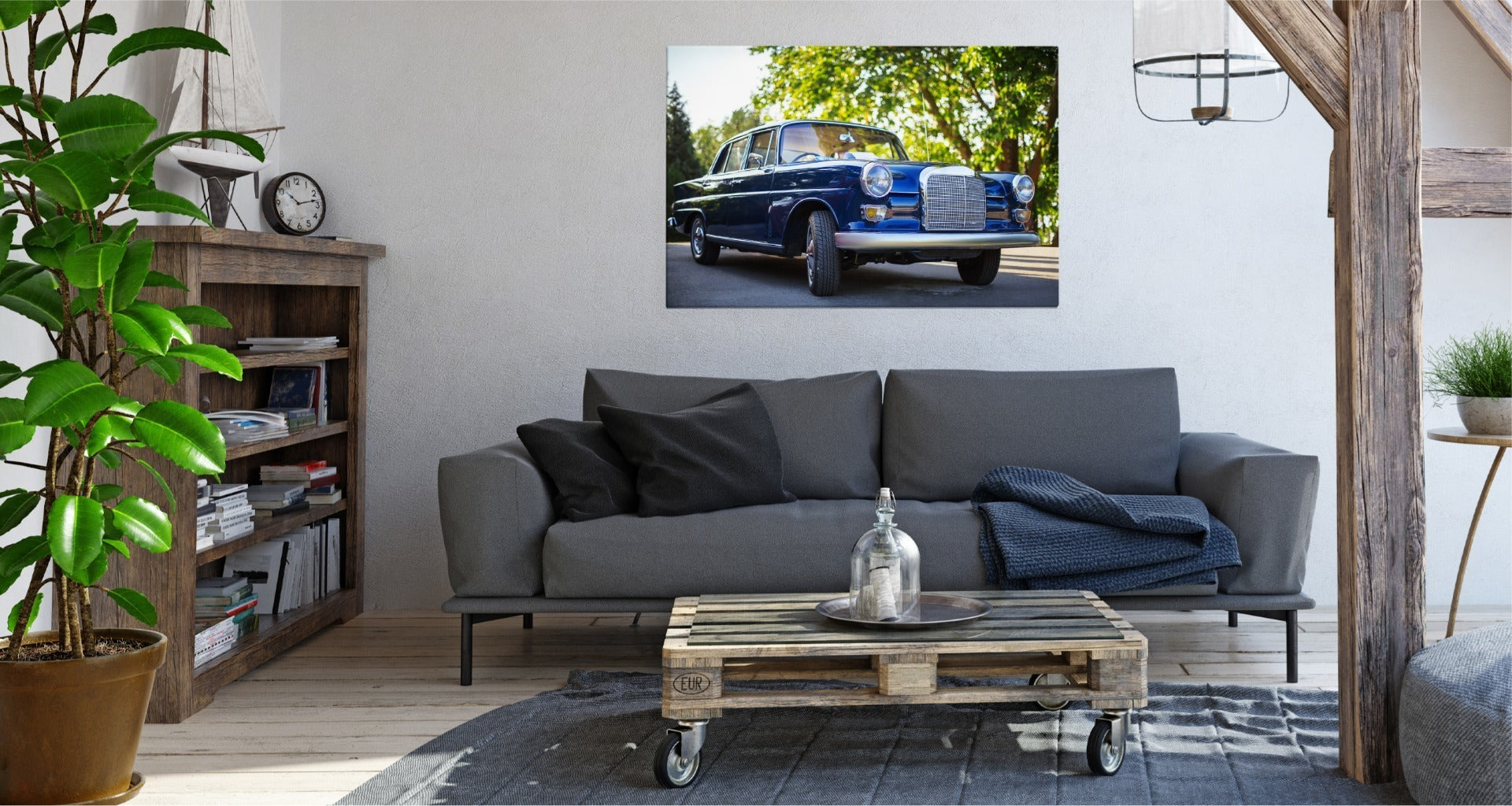 Elegant gammel bil