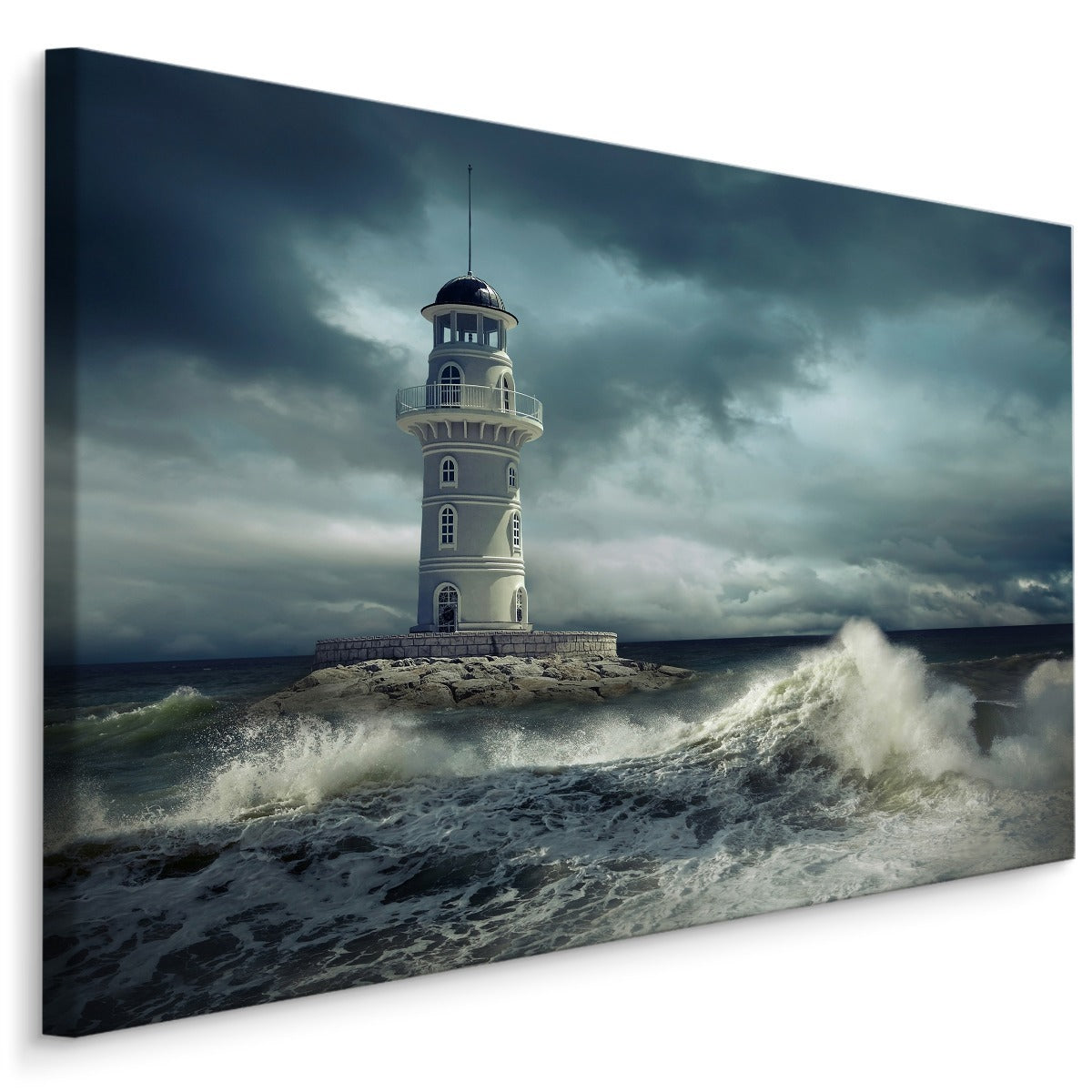 Fyr og stormhavet