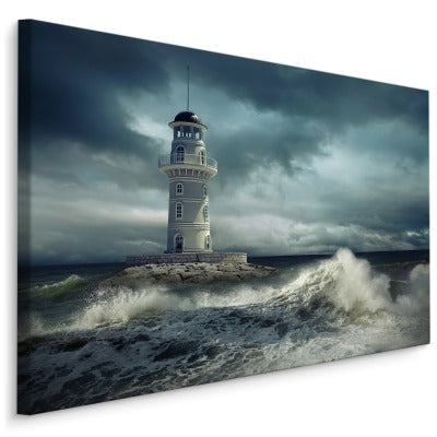 Fyr og stormhavet