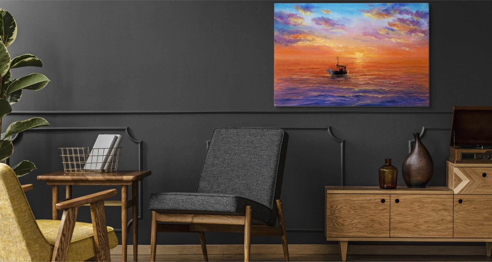 Båt på havet