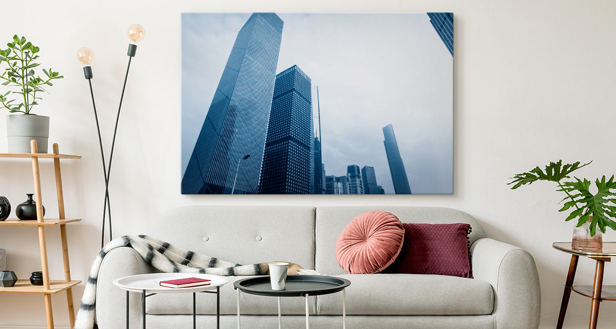 Moderne skyskrapere, hong kong