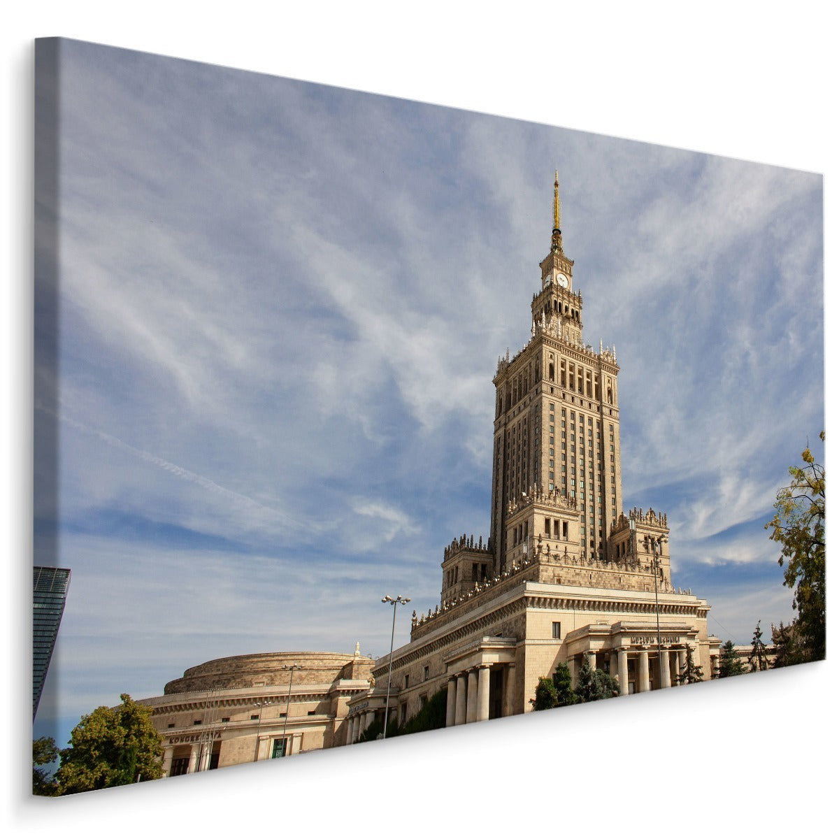 Bygninger i sentrum av warszawa