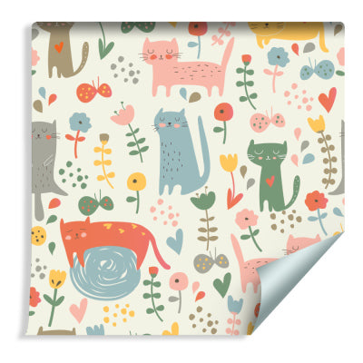 For Barn - Fargerike Katter & Planter