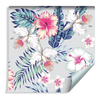Eksotiske Blomster & Blader