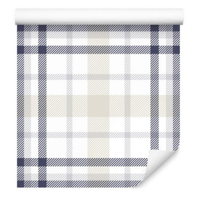 Geometrisk Plaid For Stue Soverom