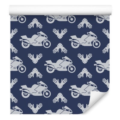 Motorsykler Med Moderne Ornamenter