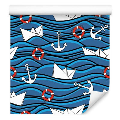 Papirbåter I Havet