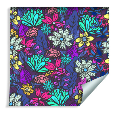 For Barn - En Bukett Med Vakre Fargerike Blomster