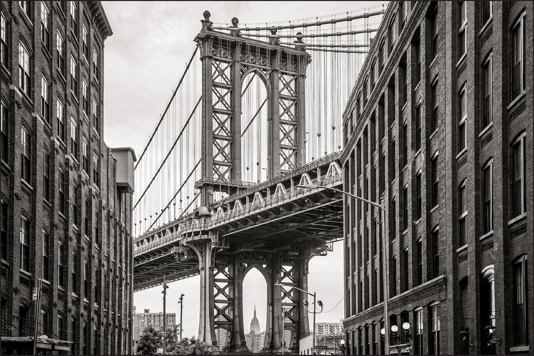 Fototapet Bridge I New York City