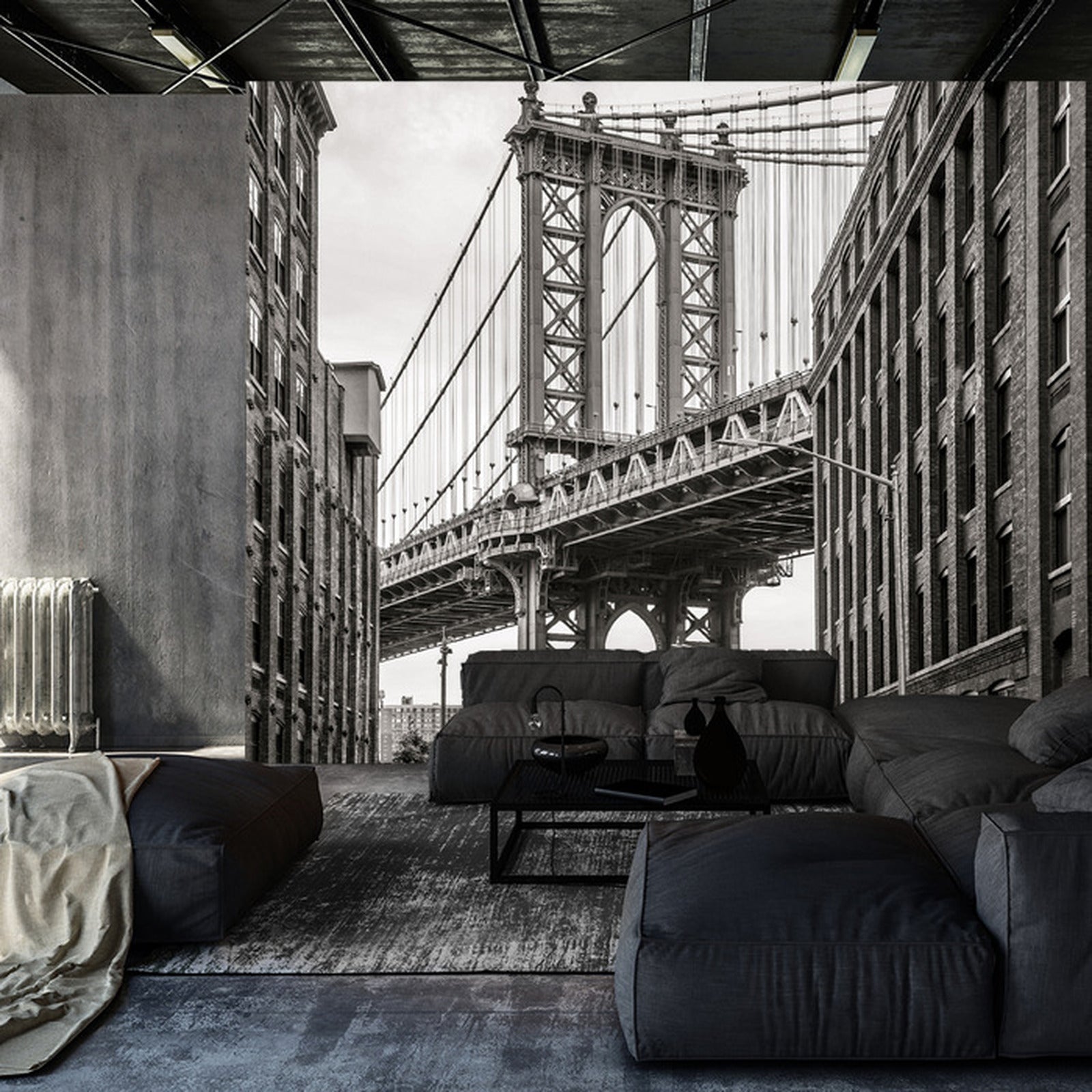 Fototapet Bridge I New York City