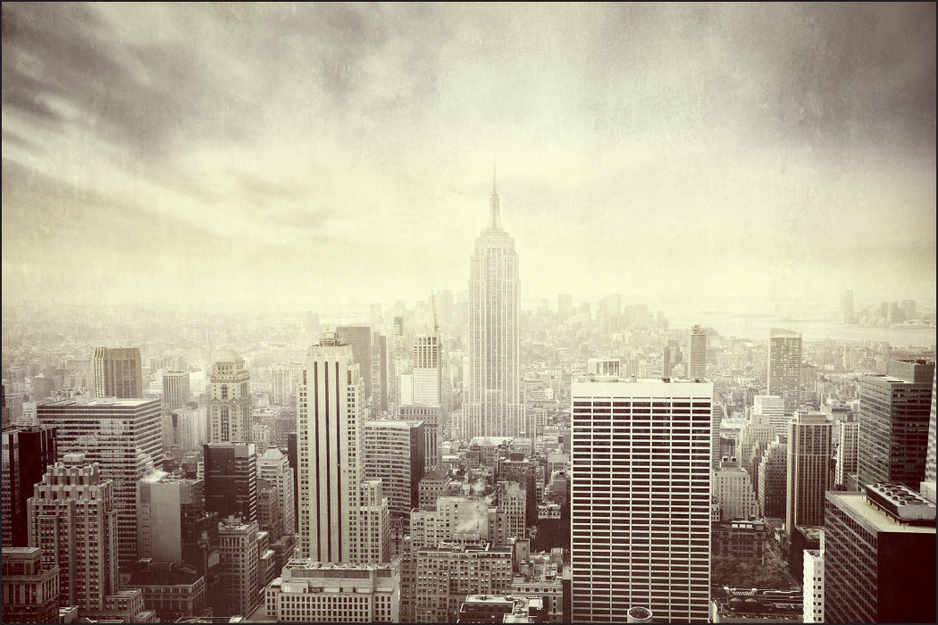 Fototapet Utsikt Over New York City