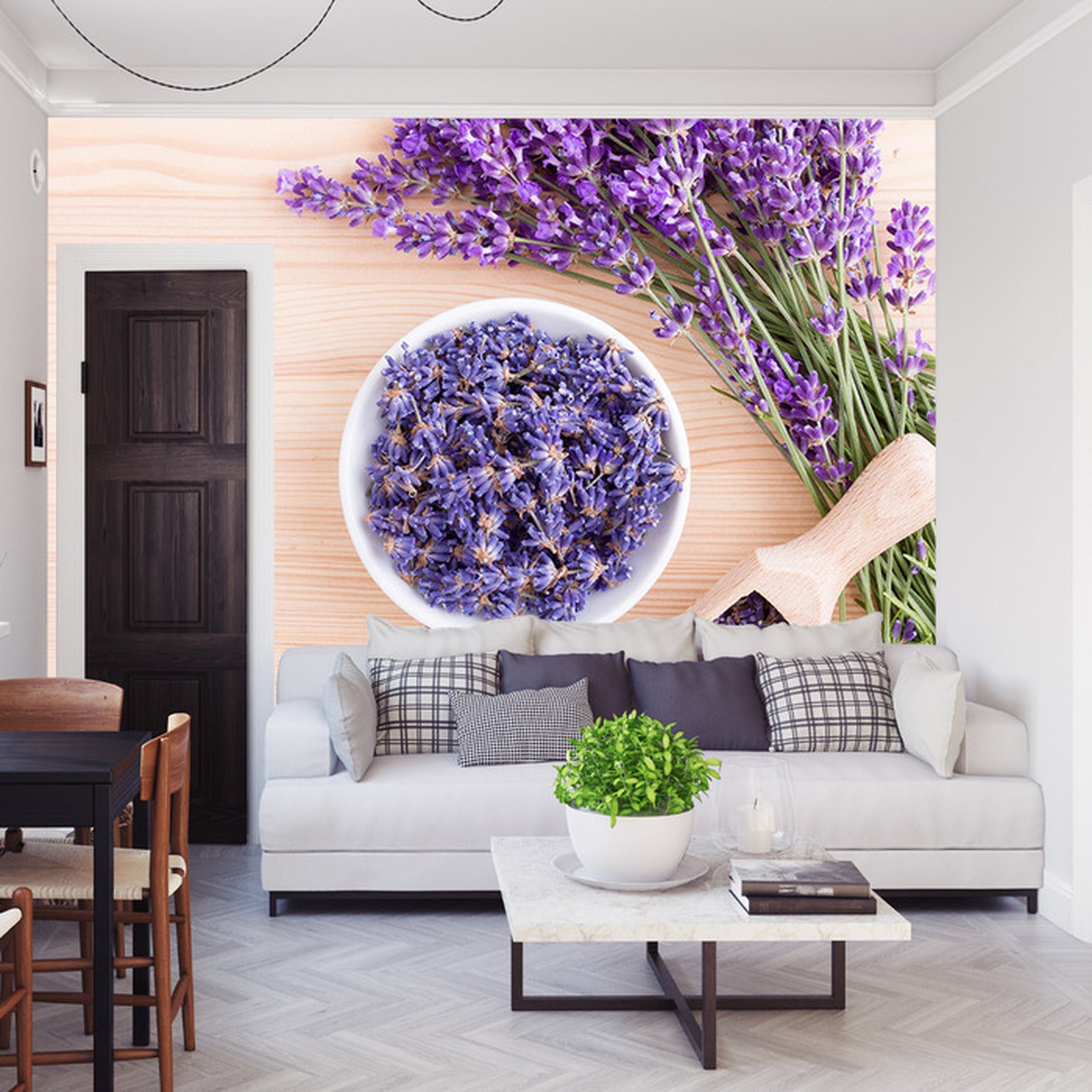 Fototapet Lavendel-blomster 7