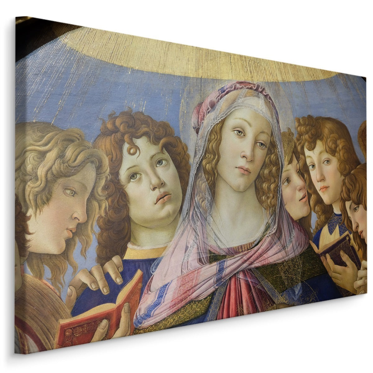 Sandro botticelli &amp;quot;madonna of the pomergate&amp;quot; reproduksjon