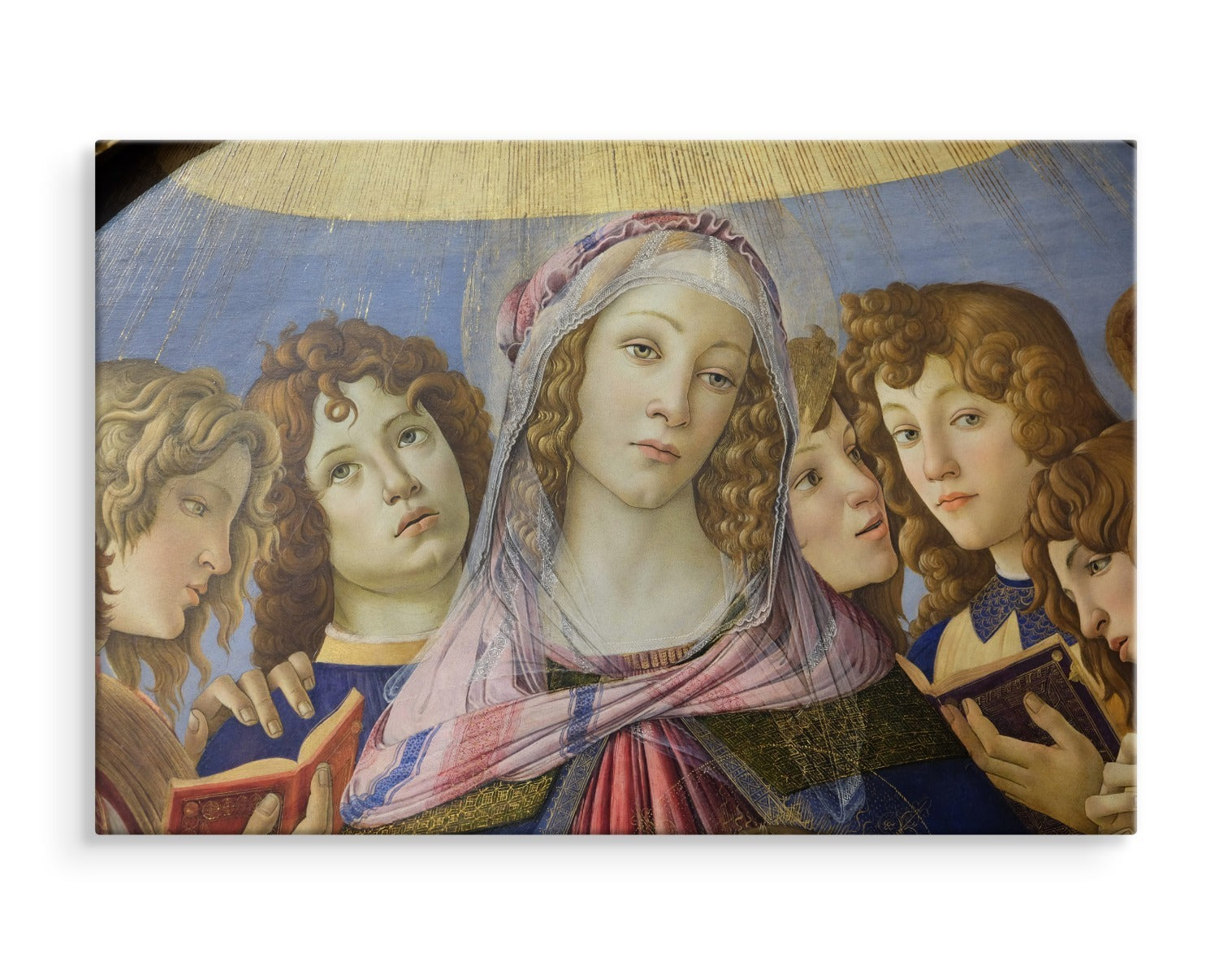 Sandro botticelli &amp;quot;madonna of the pomergate&amp;quot; reproduksjon