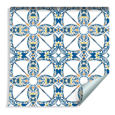 Färgglad Mosaik I Östlig Stil