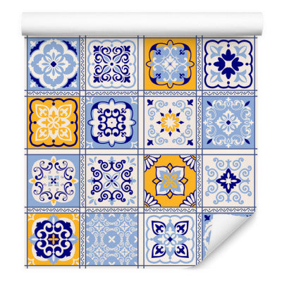 Färgglada Orientaliska Mosaikmönster