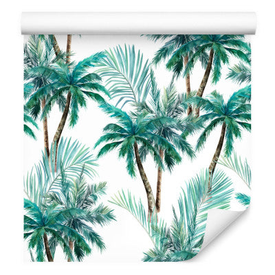 Natur Palm Tree Leaves Stue Soverom