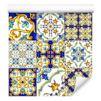 Färgglad Orientalisk Mosaik För Kök