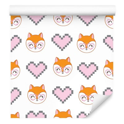 Merry Foxes With Hearts