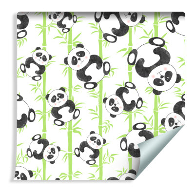 For Barn - Smilende Pandaer & Bambus