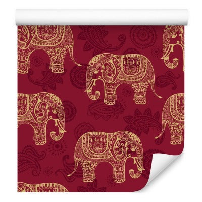 Elefanter I Orientalsk Stil