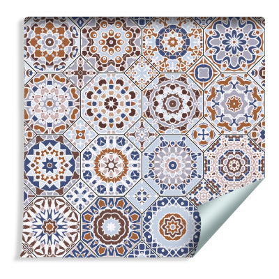 Fargerik Mosaikk I Arabisk Stil